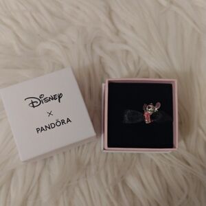 🍰FIRM! NWT DISNEY PARKS COLLECTION X PANDORA STITCH BIRTHDAY CAKE CHARM